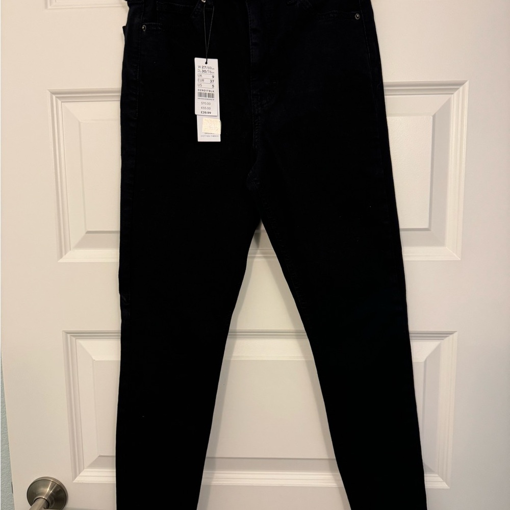 Topshop Women's Black Skinny Jeans